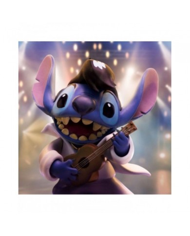 Lilo & Stitch statuette 1/10 Art Scale Stitch King of Rock 17 cm