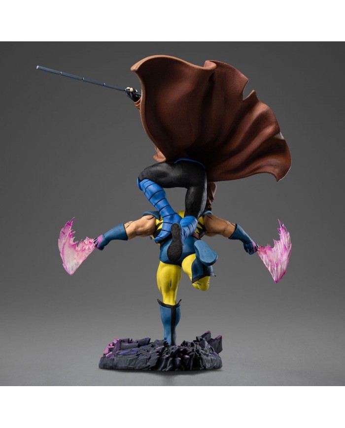 Marvel statuette 1/10 Deluxe Art Scale X-Men'97 Gambit & Wolverine 29 cm