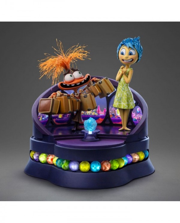Vice-versa 2 statuette 1/10 Deluxe Art Scale Joie & Anxiété 26 cm