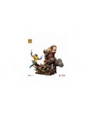 Marvel statuette 1/10 BDS Art Scale Wolverine vs Juggernaut heo EU Exclusive 30 cm
