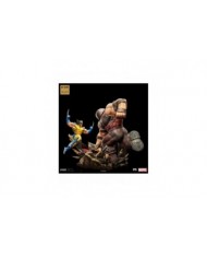 Marvel statuette 1/10 BDS Art Scale Wolverine vs Juggernaut heo EU Exclusive 30 cm