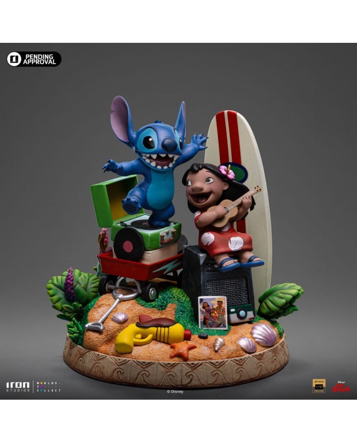 Lilo & Stitch statuette 1/10 Deluxe Art Scale Lilo & Stitch 20 cm