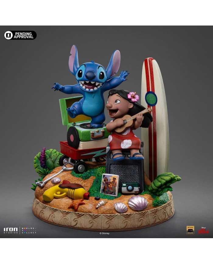 Lilo & Stitch statuette 1/10 Deluxe Art Scale Lilo & Stitch 20 cm