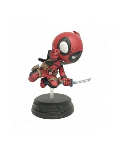 Marvel Animated statuette Deadpool (Jumping) 18 cm