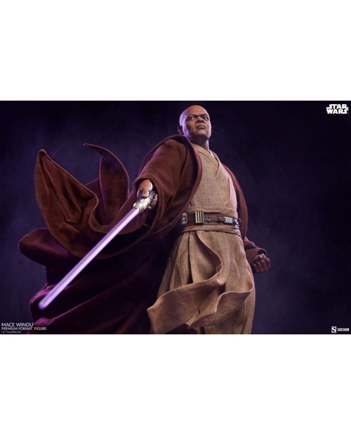 Star Wars Episode III statuette Premium Format Mace Windu 53 cm