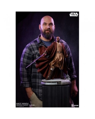 Star Wars Episode III statuette Premium Format Mace Windu 53 cm