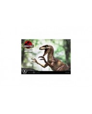 Jurassic Park statuette Prime Collectibles 1/10 Velociraptor Jump 21 cm