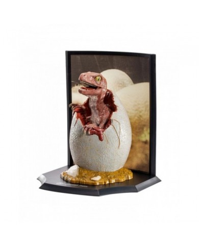 Jurassic Park Statuette Toyllectible Treasure Raptor Egg Life Finds A Way 12 cm