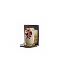 Jurassic Park Statuette Toyllectible Treasure Raptor Egg Life Finds A Way 12 cm