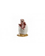 Jurassic Park Statuette Toyllectible Treasure Raptor Egg Life Finds A Way 12 cm