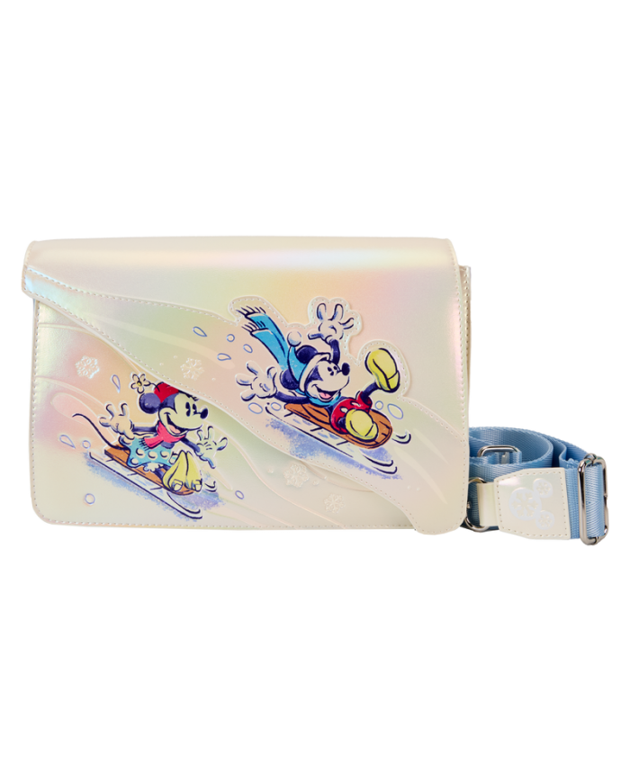 Sac à bandoulière Loungefly - Mickey & Friends Winter Wonderland
