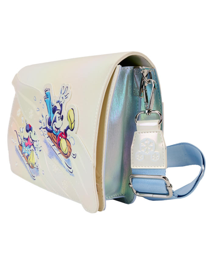 Sac à bandoulière Loungefly - Mickey & Friends Winter Wonderland