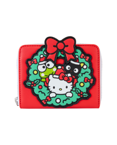 Portefeuille Loungefly - Sanrio Christmas Wreath