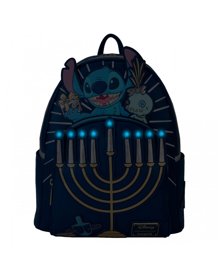 Sac à dos Loungefly - Stitch Light-Up Menorah