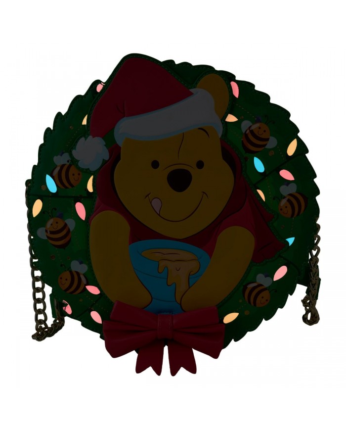 Sac à bandoulière Loungefly - Winnie l'Ourson Stuck in Wreath