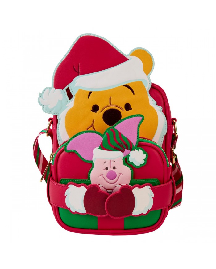 Sac à bandoulière Loungefly - Winnie l'Ourson Santa