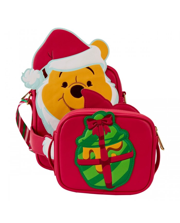 Sac à bandoulière Loungefly - Winnie l'Ourson Santa