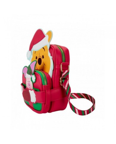 Sac à bandoulière Loungefly - Winnie l'Ourson Santa