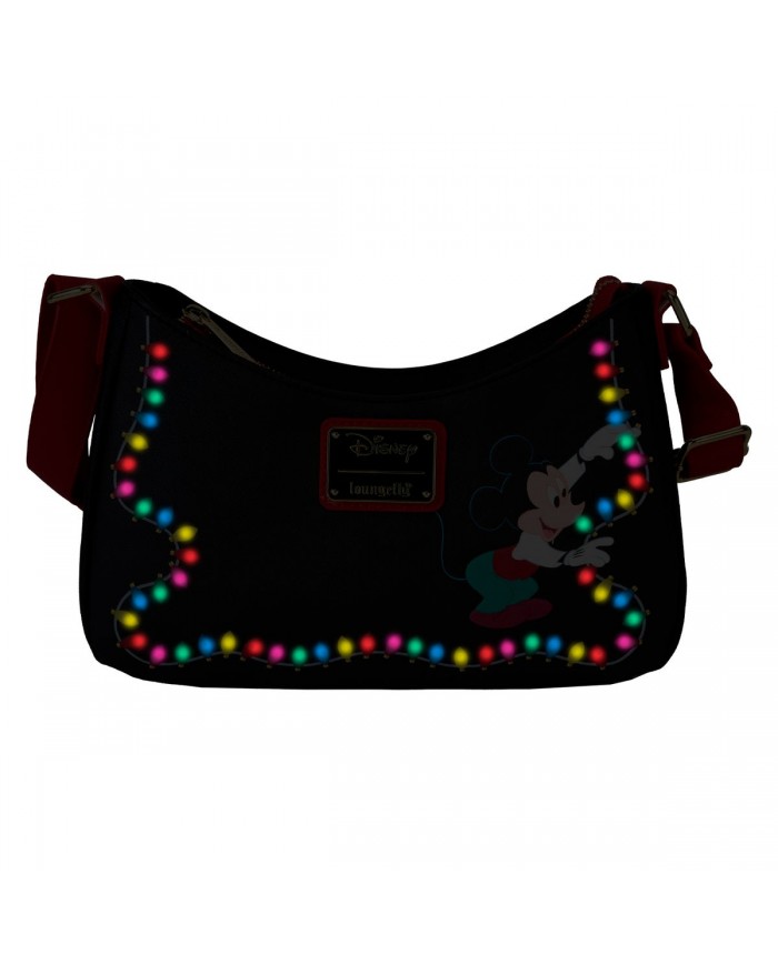 Sac à bandoulière Loungefly - Mickey & Pluto Light Up Decorations