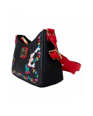 Sac à bandoulière Loungefly - Mickey & Pluto Light Up Decorations