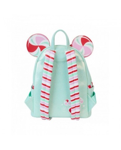 Sac à dos Loungefly - Minnie Holiday Peppermint Ornaments
