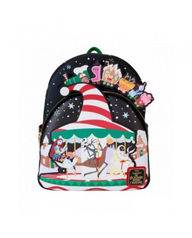 Sac à dos Loungefly - L'étrange Noël de Mr Jack Journey To Christmas Town