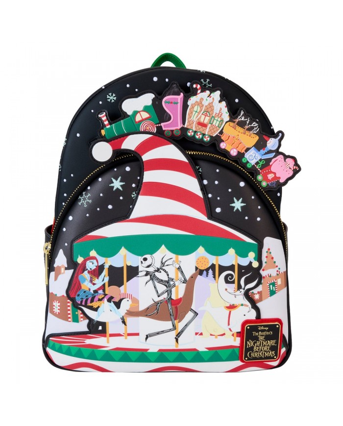 Sac à dos Loungefly - L'étrange Noël de Mr Jack Journey To Christmas Town