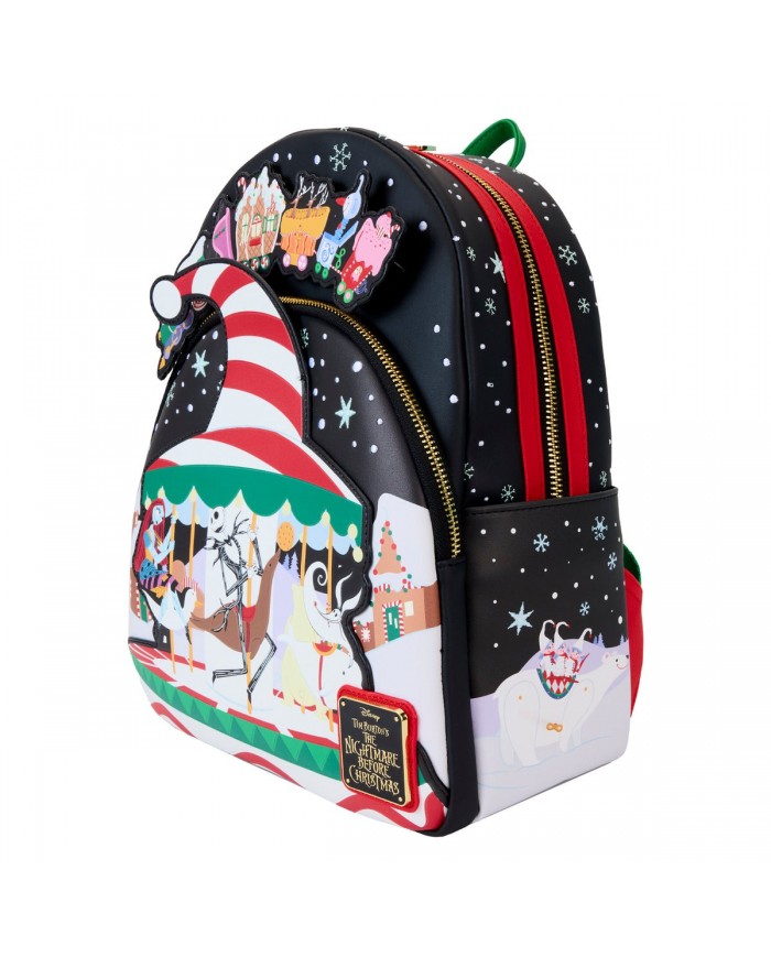 Sac à dos Loungefly - L'étrange Noël de Mr Jack Journey To Christmas Town