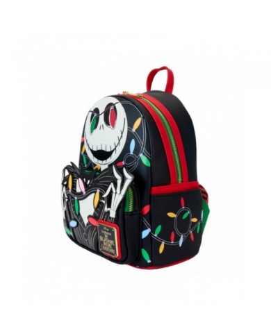 Sac à dos Loungefly - L'étrange Noël de Mr Jack Smiling Jack Light-Up