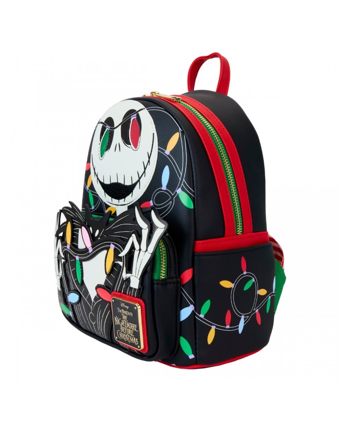 Sac à dos Loungefly - L'étrange Noël de Mr Jack Smiling Jack Light-Up