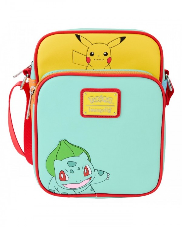 Sac à bandoulière Loungefly - Pokemon Color Block