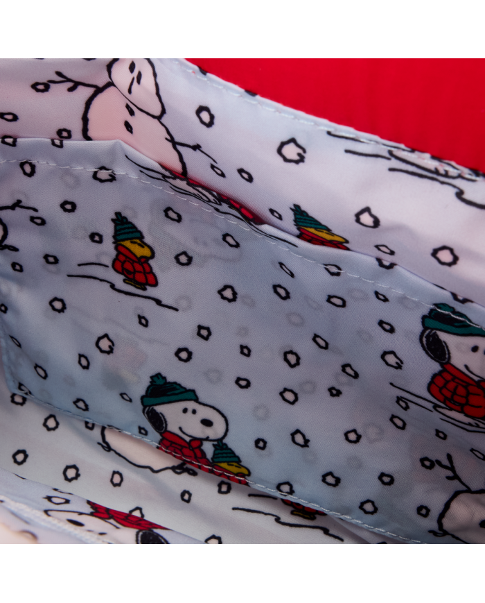 Sac à bandoulière Loungefly - Snoopy Holiday Collection