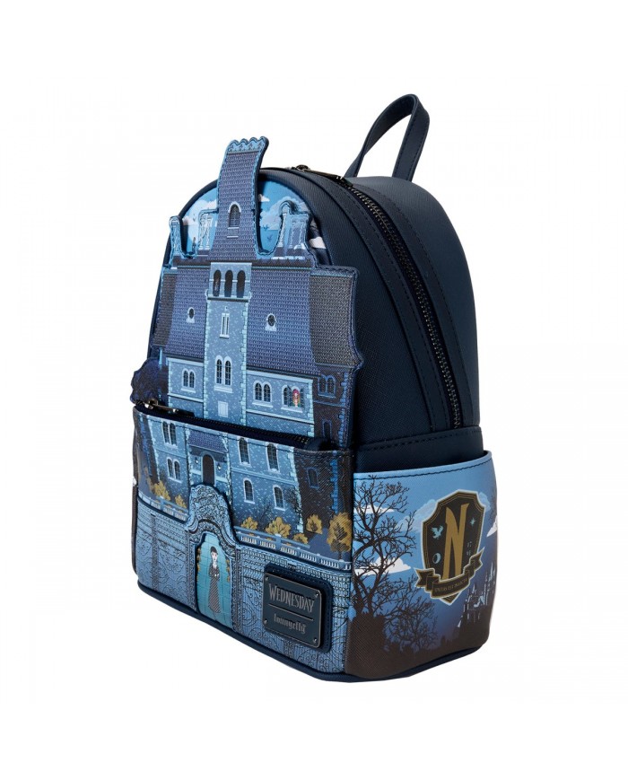 Sac à dos Loungefly - Wednesday Nevermore Academy