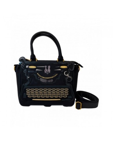Sac à bandoulière Loungefly - Wednesday Typewritter