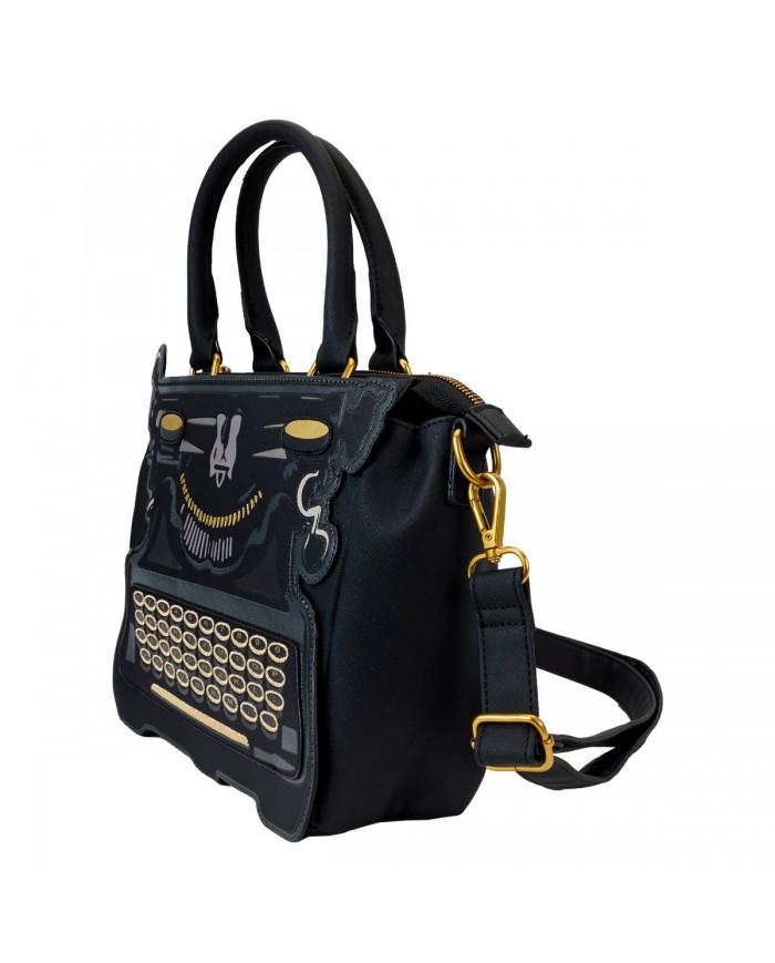 Sac à bandoulière Loungefly - Wednesday Typewritter