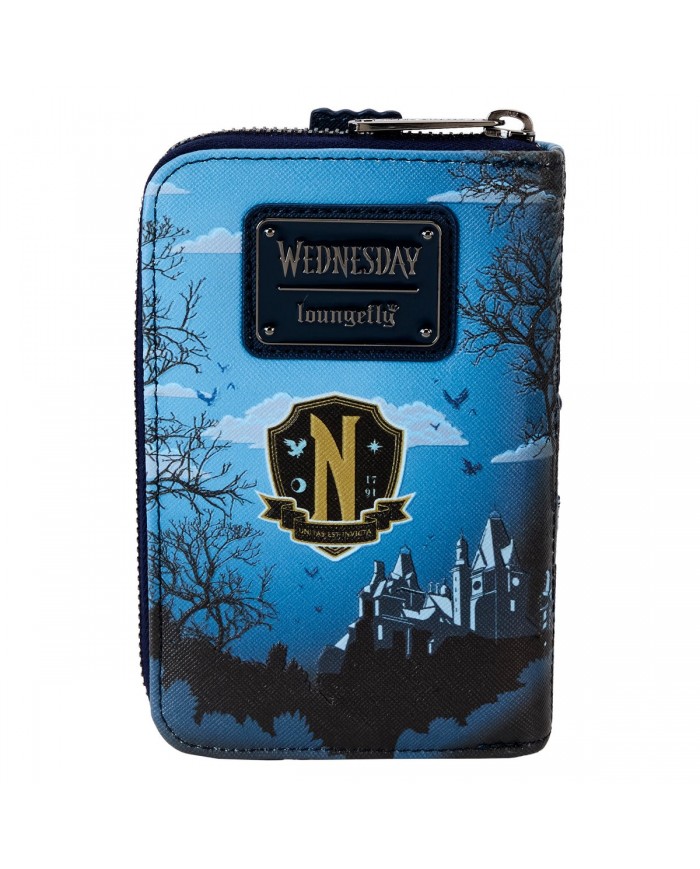 Portefeuille Loungefly - Wednesday Nevermore Academy