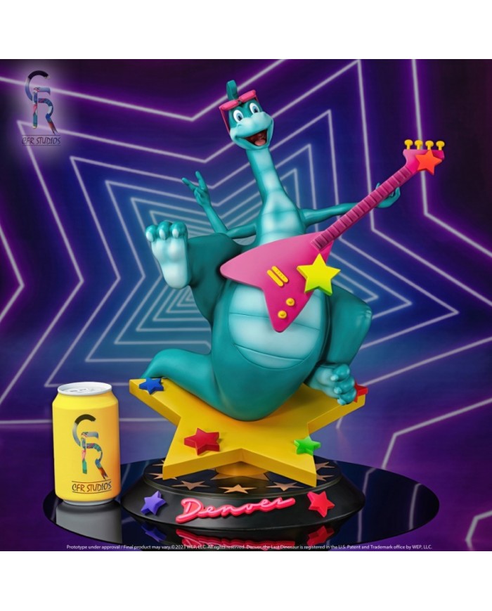 Statuette 1/6 Denver le Dernier Dinosaure Rockstar 42 cm