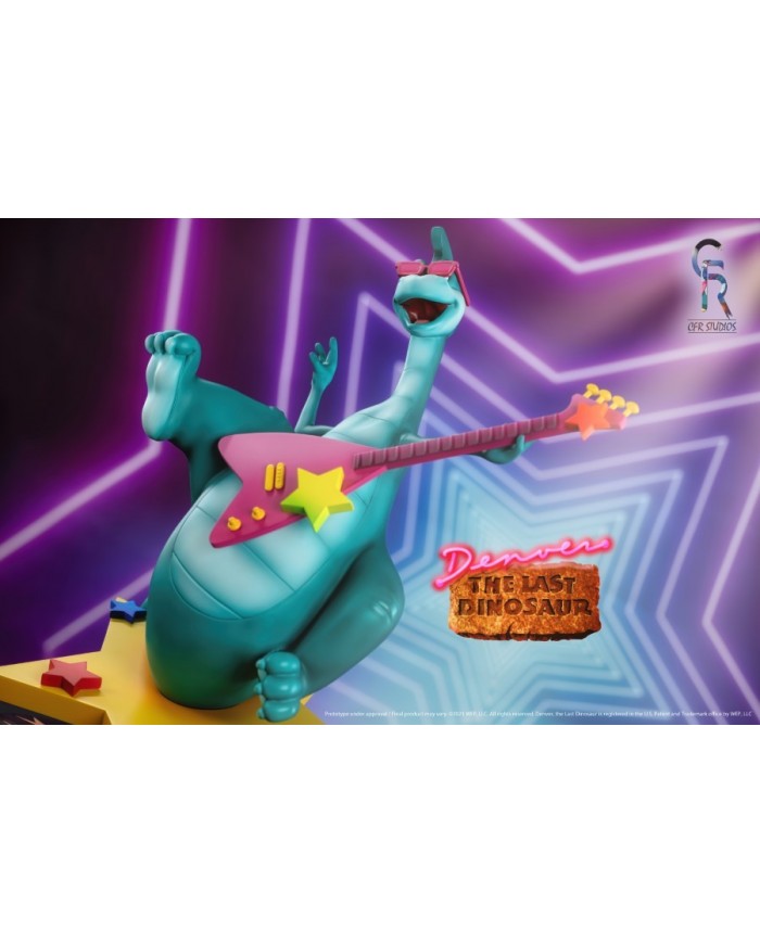 Statuette 1/6 Denver le Dernier Dinosaure Rockstar 42 cm