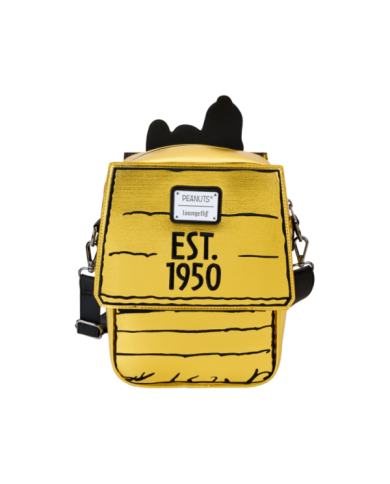 Sac à bandoulière Loungefly - Snoopy 75ème Anniversaire Sleeping Doghouse