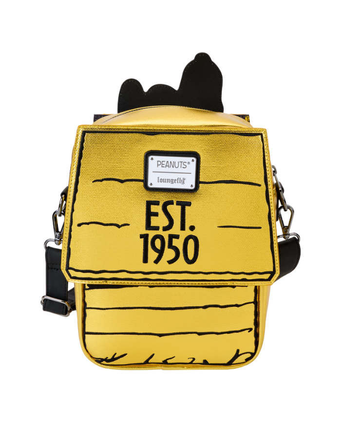 Sac à bandoulière Loungefly - Snoopy 75ème Anniversaire Sleeping Doghouse