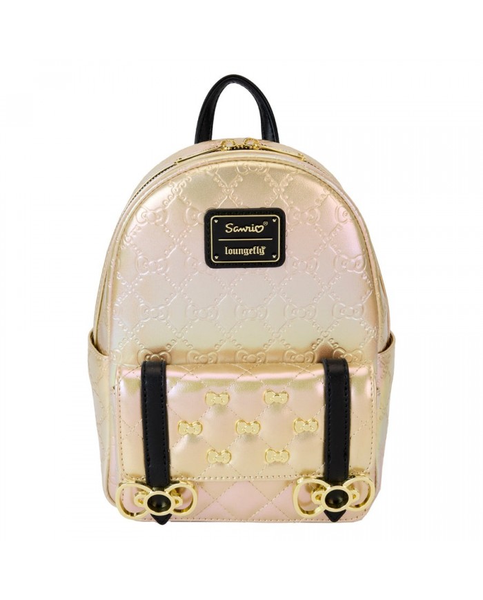 Sac à dos Loungefly - Sanrio - Hello Kitty Metallic Gold 50th Anniversary