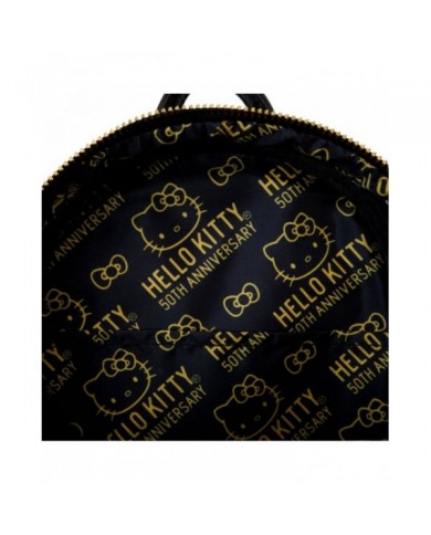 Sac à dos Loungefly - Sanrio - Hello Kitty Metallic Gold 50th Anniversary