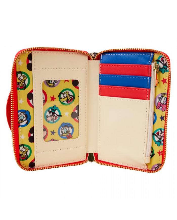 Portefeuille Loungefly - Mickey & Friends Classic
