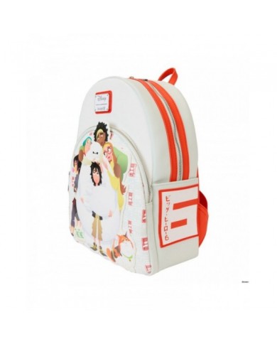 Sac à dos Loungefly - Les Nouveaux Héros Baymax 10th Anniversary