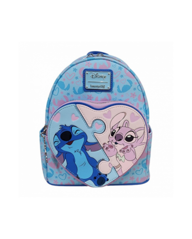 Sac à dos Loungefly - Stitch & Angel - Exclu