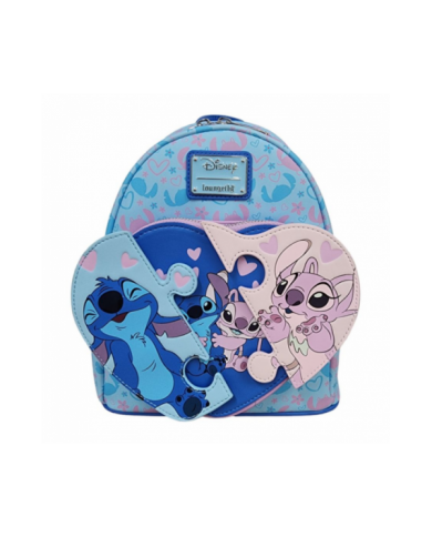 Sac à dos Loungefly - Stitch & Angel - Exclu