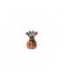 Disney Traditions - Figurine Citrouille LED Mickey et Minnie squelettes