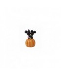 Disney Traditions - Figurine Citrouille LED Mickey et Minnie squelettes
