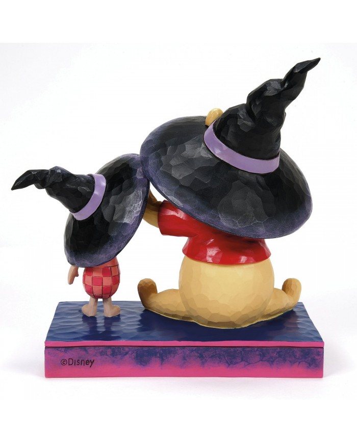 Disney Traditions - Figurine Winnie l'Ourson et Porcinet Sorciers