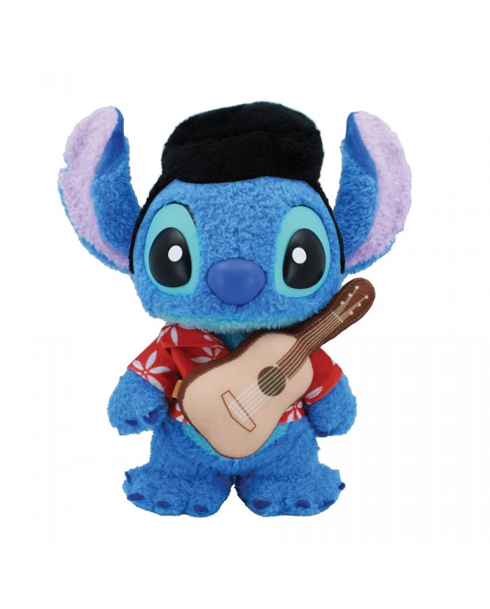Disney Grand Jester - Figurine Fluffy Stitch Elvis Hawaïen